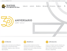 Tablet Screenshot of cajadeingenieriachaco.org